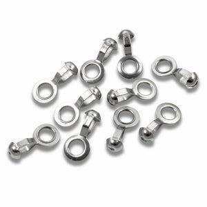 10 Stainless Steel Loop Connectors for #10 Ball Chain, Heavy Duty
