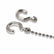 4-Pack Versatile "A" Hooks - #6 Ball Chain Hook