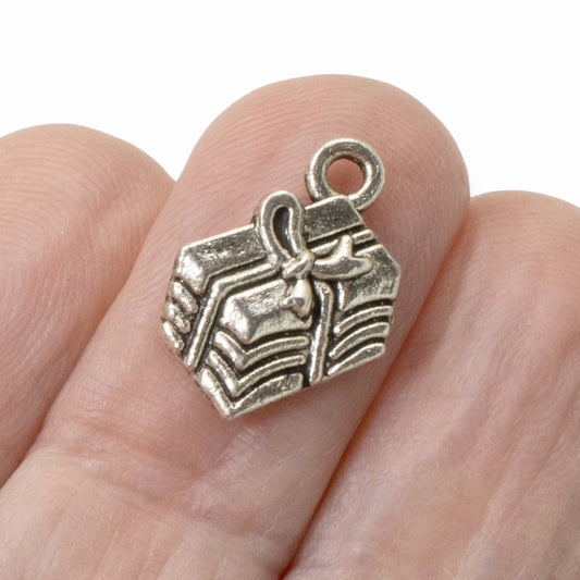 Silver Gift Present Charms: Birthday Christmas Celebration 20Pc Pack Value