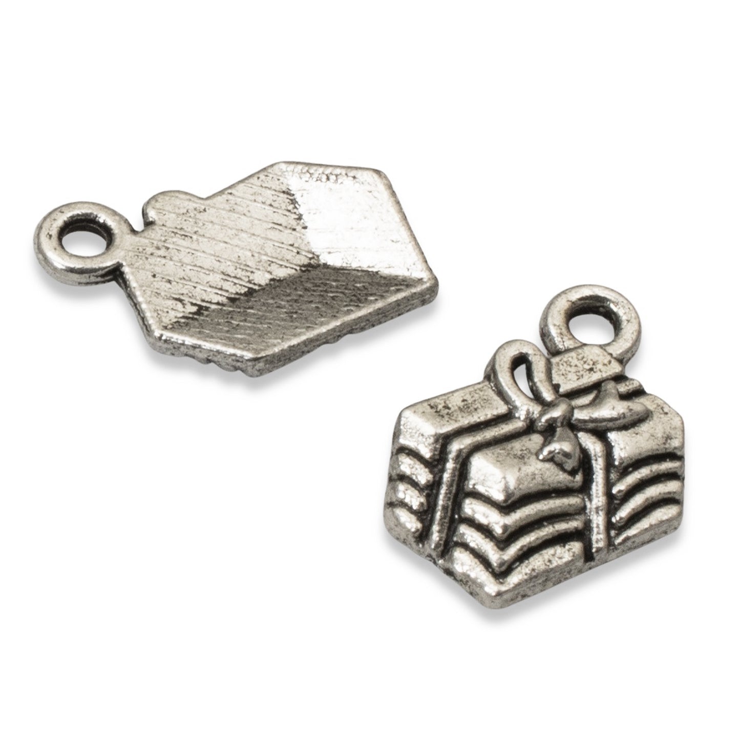 Silver Gift Present Charms: Birthday Christmas Celebration 20Pc Pack Value