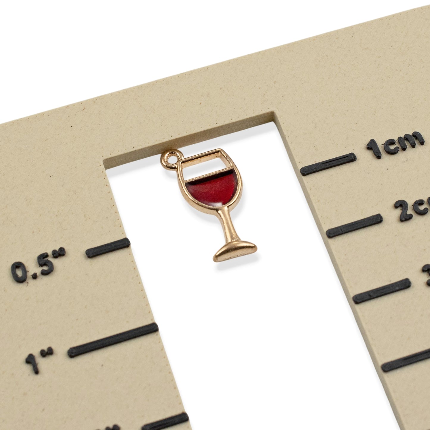 Wine Glass Charm Pendants 10Pcs: Enamel Metal Jewelry Making, DIY Cocktail Gift