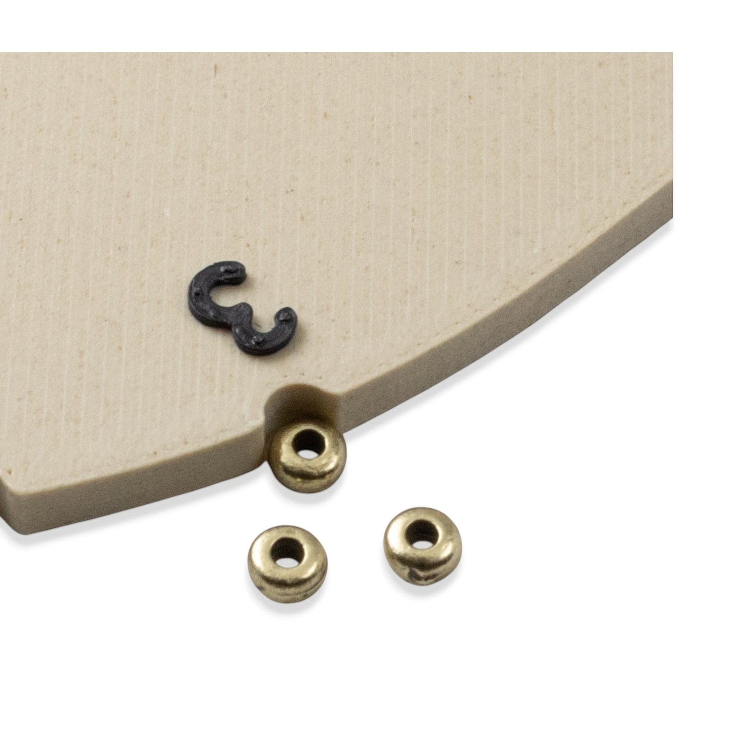 Hackberry Creek Antique Brass 3mm smooth heishi disk spacer beads, 50 pack, boho style.