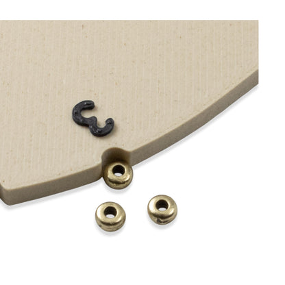 Hackberry Creek Antique Brass 3mm smooth heishi disk spacer beads, 50 pack, boho style.