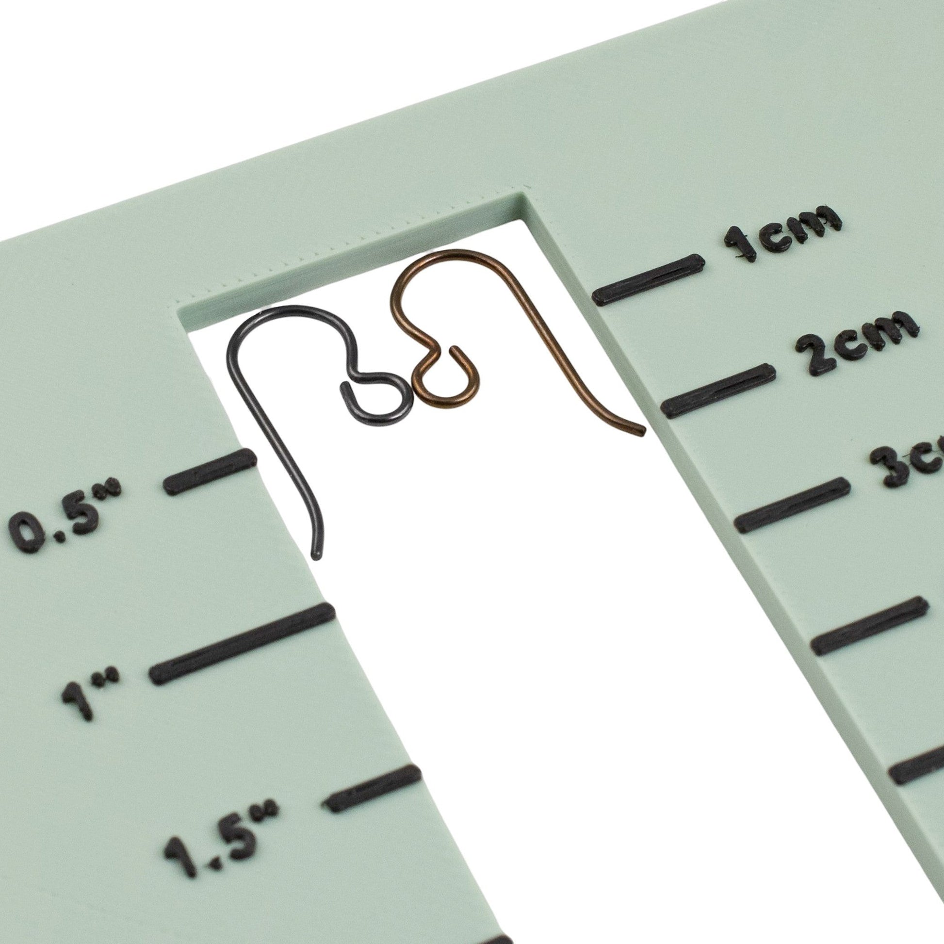 Hackberry Creek 8-pair niobium ear wires in black and bronze, hypoallergenic earring hooks