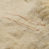 2" Copper Head Pins, 22 Gauge TierraCast Findings 50/Pkg
