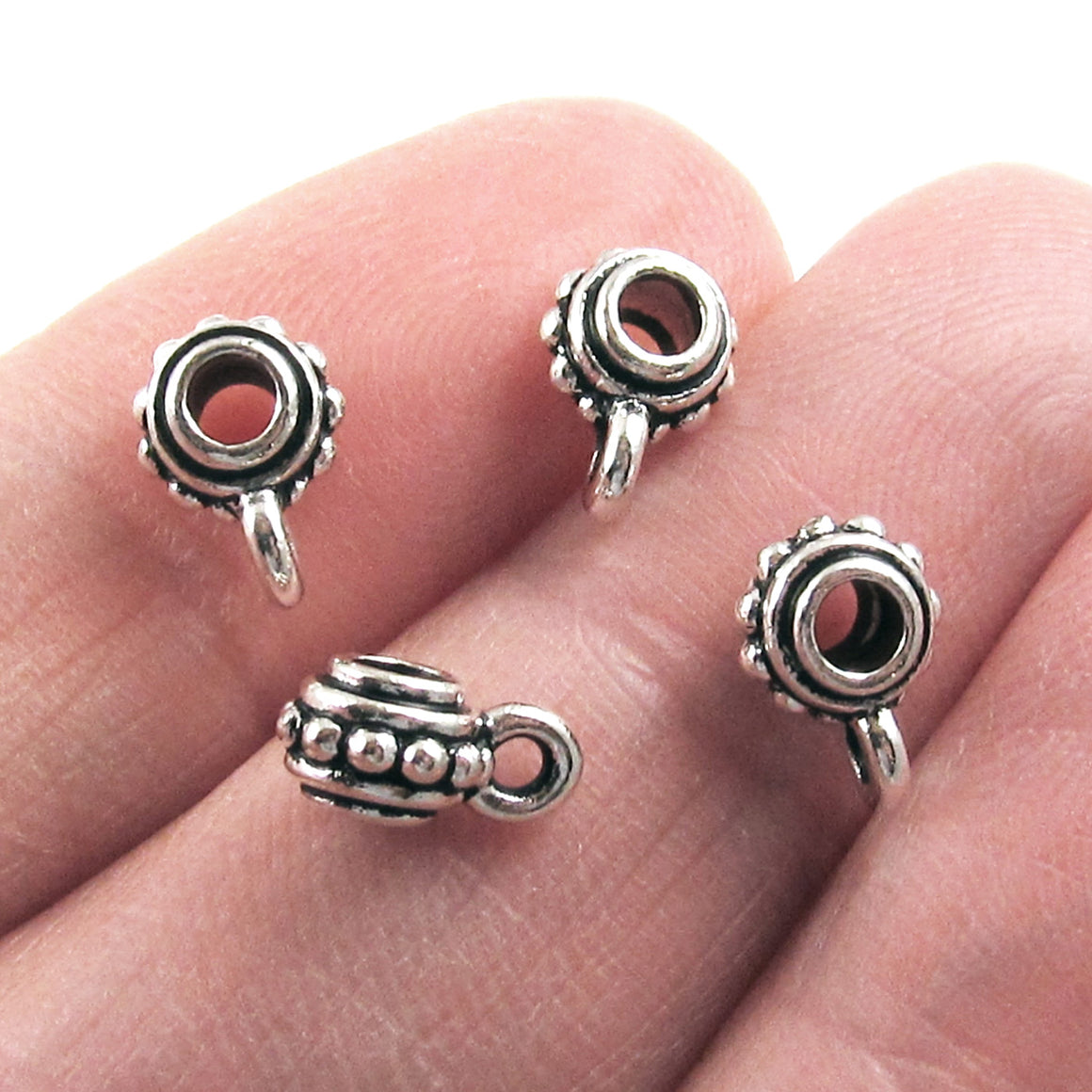 Slider and Pinch Bails for Necklaces Hackberry Creek