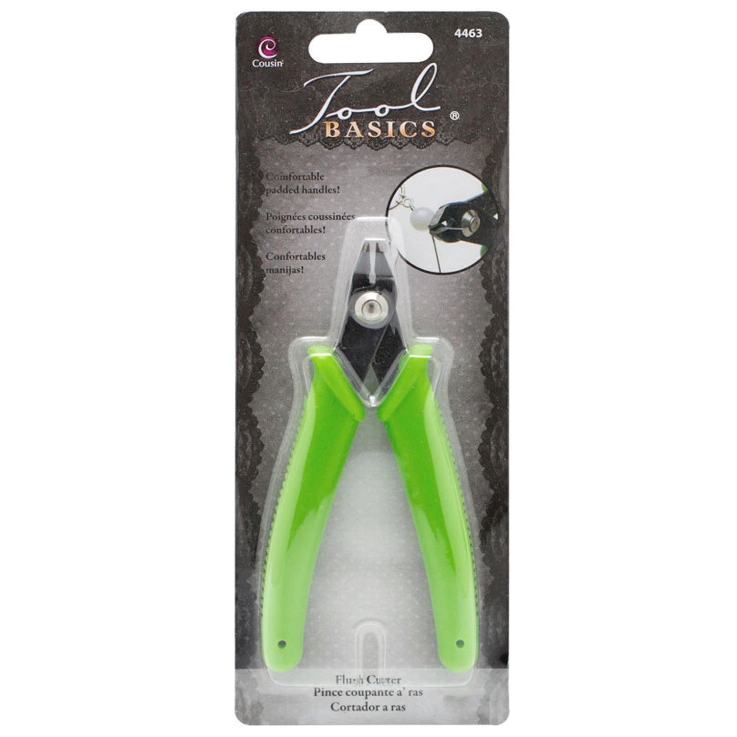 Flush Cutter, Jewelry Beading Tool Basics With Padded Handles