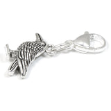 Raven Clip-on Charm - Accessorize Bags & Keychains - Wildlife Zipper Charm