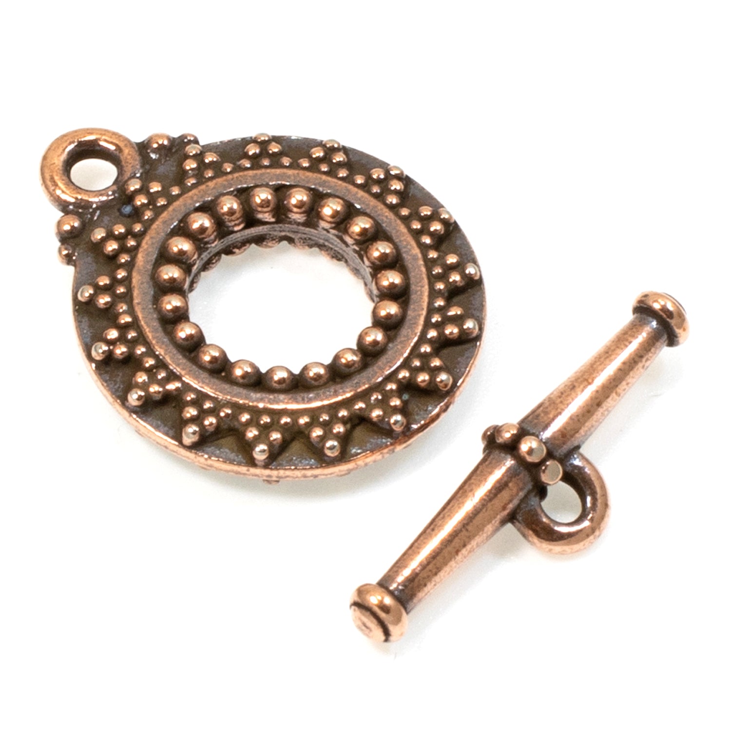 Vine Clasps, Tierracast Hook & Eye, Silver, Gold, Copper, Brass, Black  Plated Pewter, 13mm When Linked, Sweet Feminine Small Jewelry Hooks 