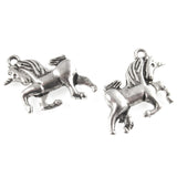 Silver Unicorn Charms