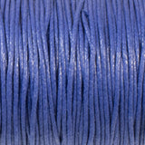 Royal Blue 1mm Waxed Cotton Cord, 70 Meters, Macrame, Beading String