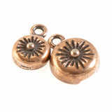 1 Set Copper Starburst Magnetic Clasp, TierraCast Celestial Collection