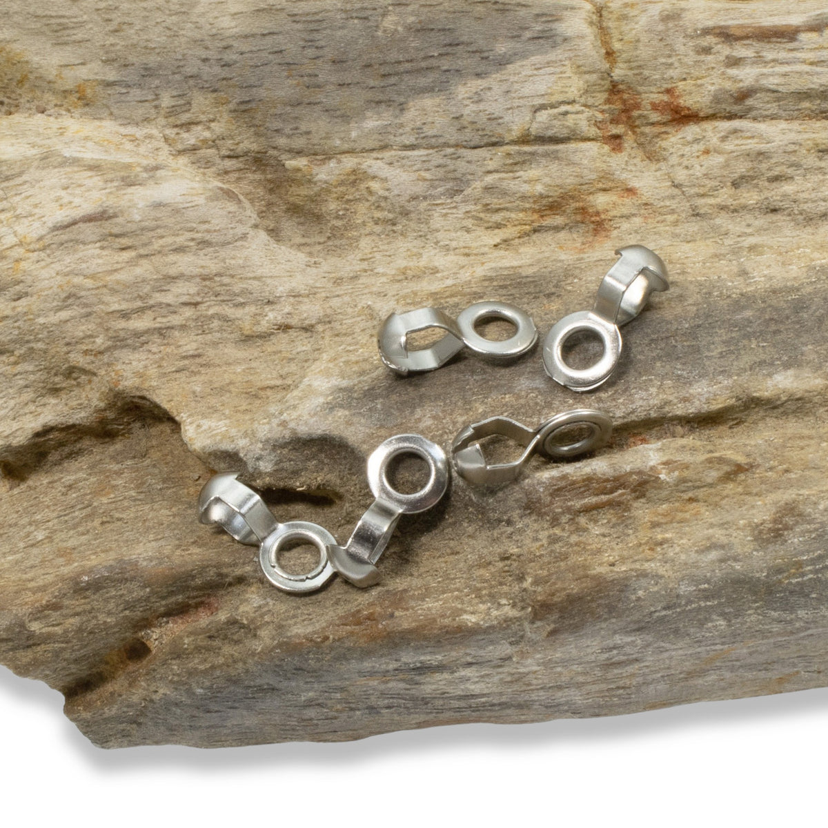Chain Loop Adapter 50 Stainless Steel Loop Connectors -Fits #6 Ball Chain