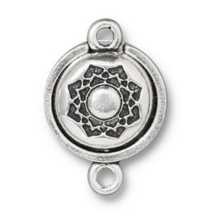 Silver Lotus Magnetic Clasp