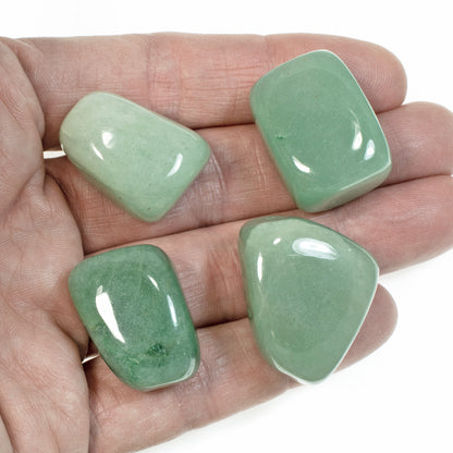 1 Pc Green Aventurine Tumbled Stone, Undrilled Nugget for Jewelry or Home Decor