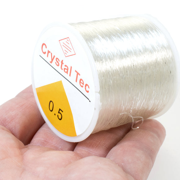 spool of Stretchy Clear Elastic String Beading Cord