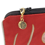 Starry Night Clip-on Charm, Versatile Gold Moon + Crystal for Bags & Gifting
