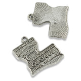 8 State Of Louisiana Alloy Pendants for Jewelry Making & Crafts
