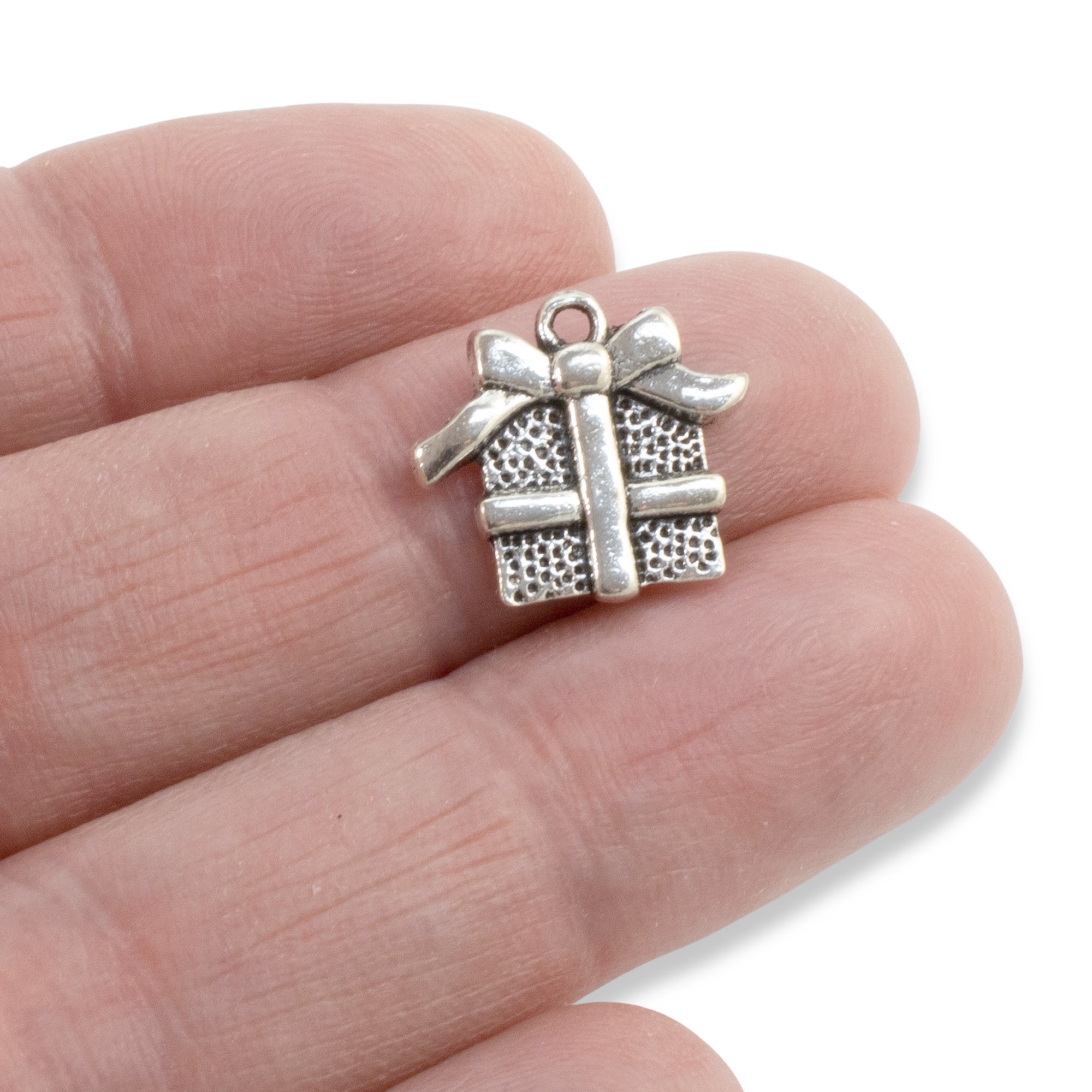 Silver Book Charms | Hackberry Creek