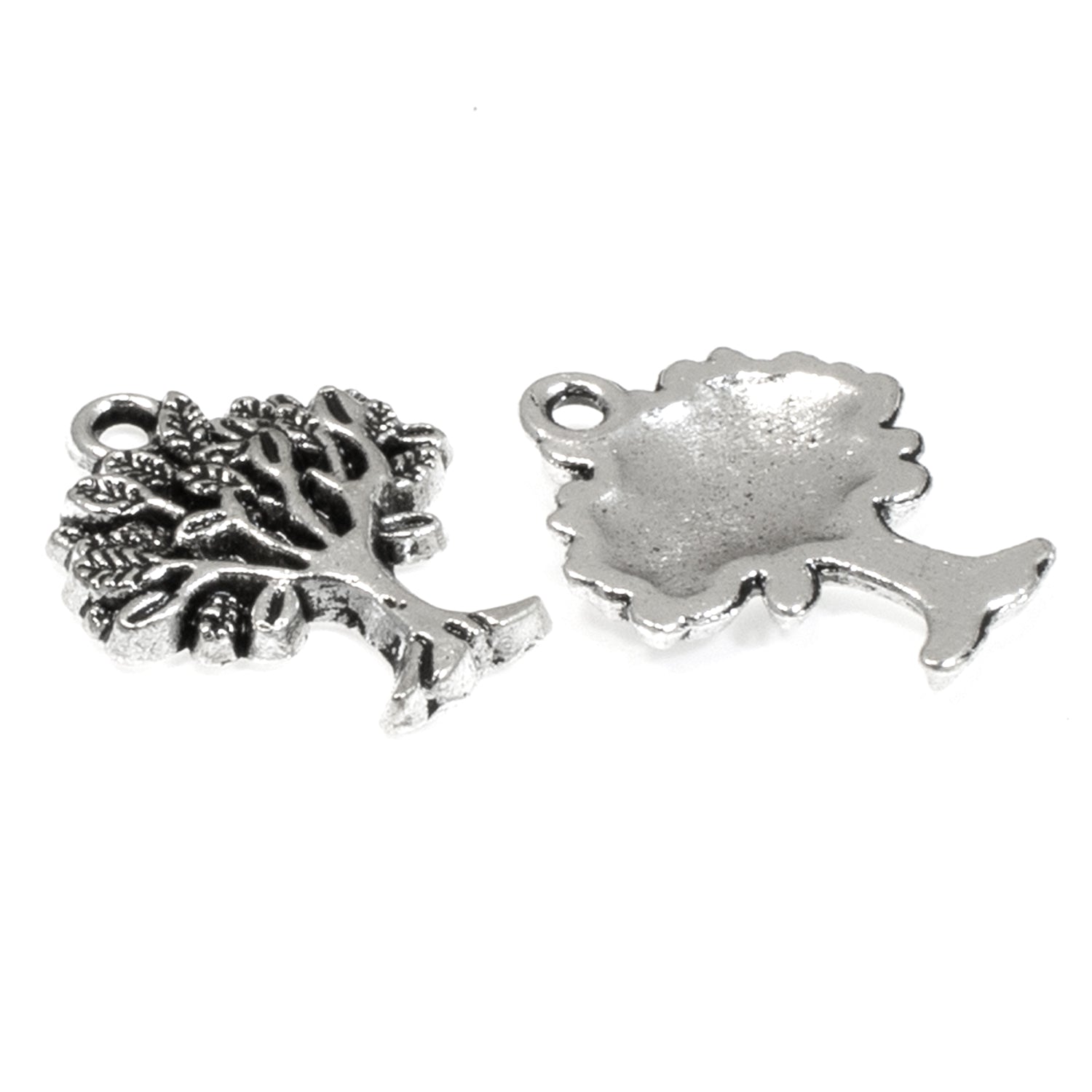 Silver Tree of Life Metal Charms | Hackberry Creek