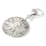 Silver Live Long and Prosper Clip-on Charm, Saying Charm + Lobster Clasp