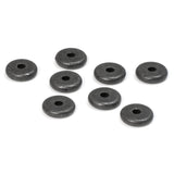 25 Black 6mm Disk Spacer Beads, TierraCast Contemporary Beads for DIY Jewelry