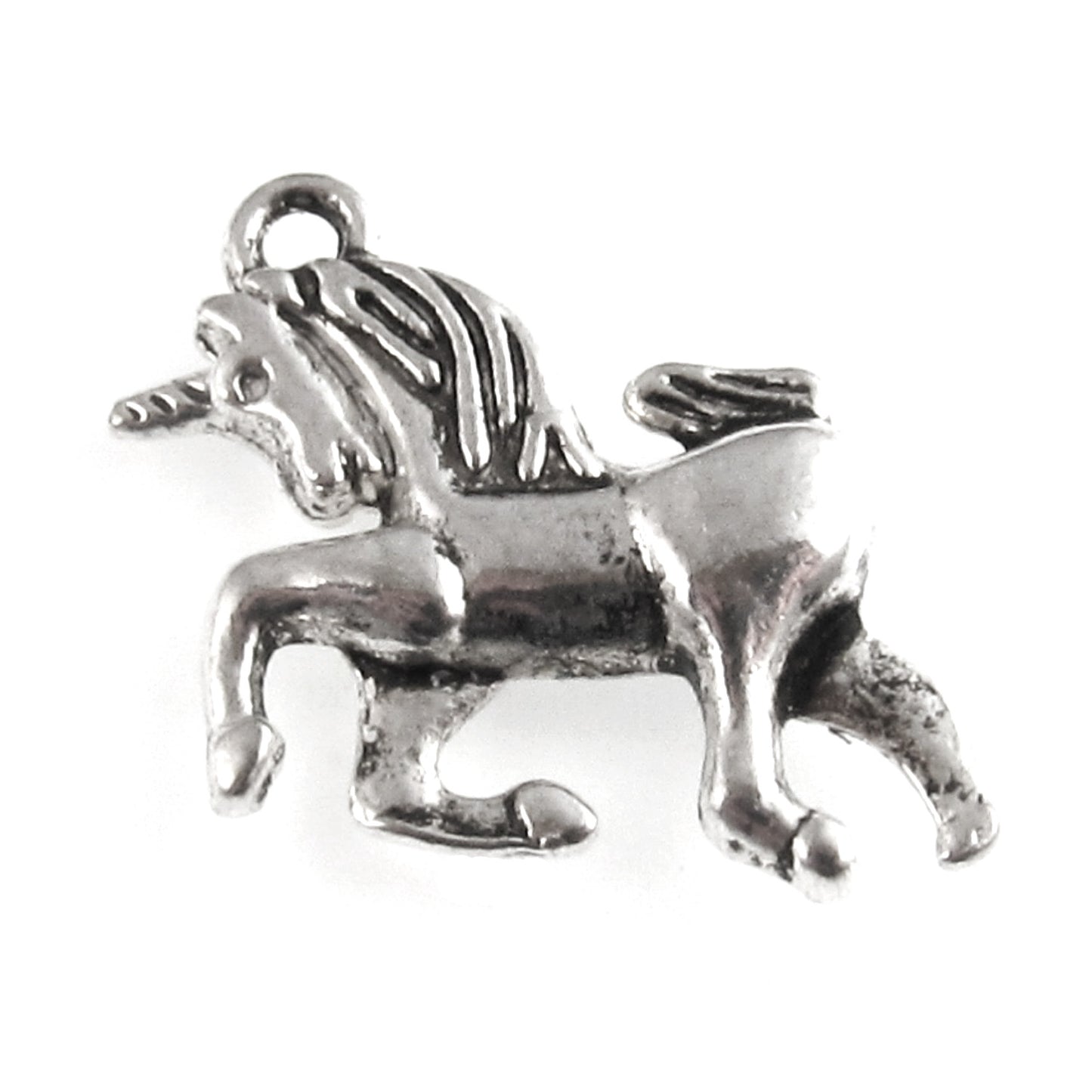 Silver Unicorn Charms