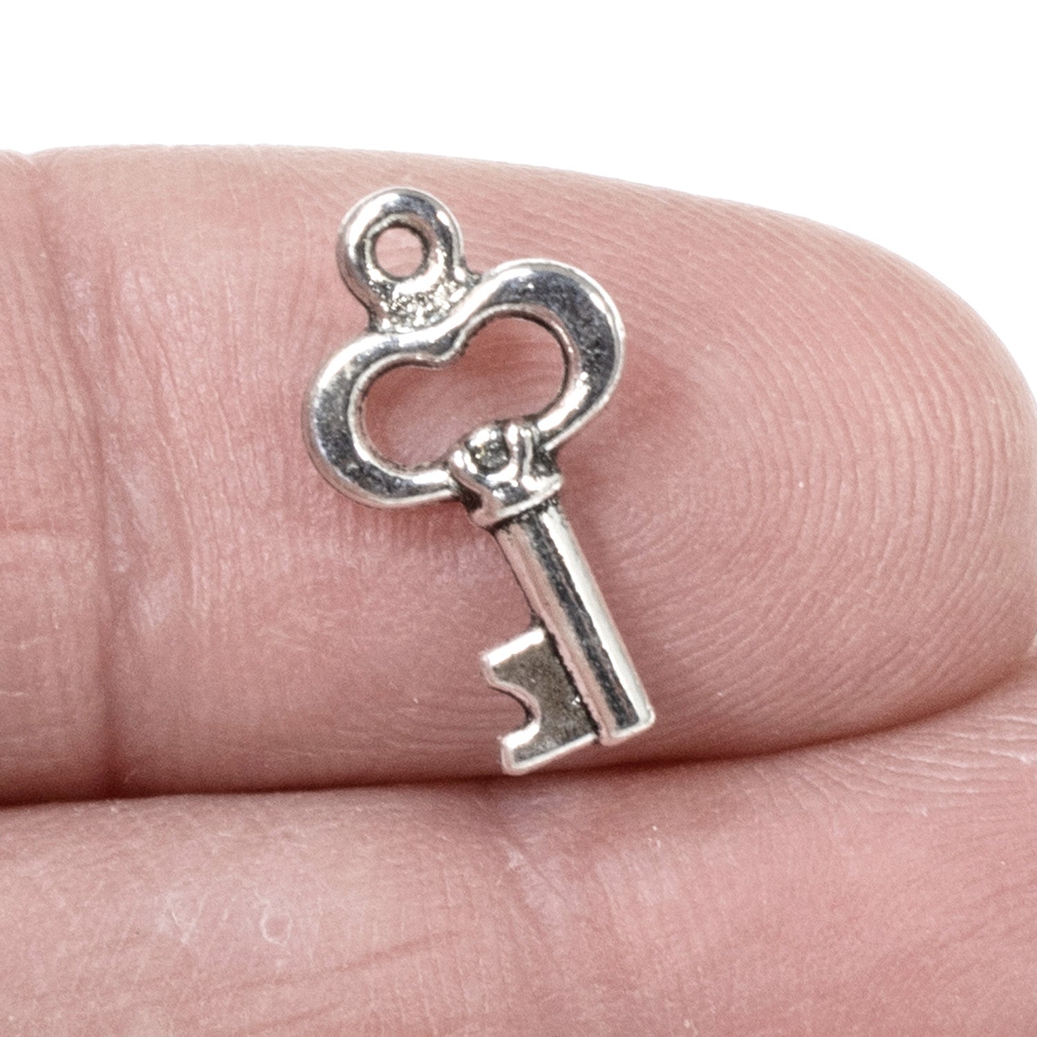 Mini Key Charm Metal Beads & Charms