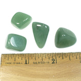 5-Pack Green Aventurine Tumbled Stones, Smooth Rock Nugget, No Hole/Undrilled