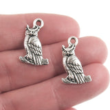 Silver Owl Charms