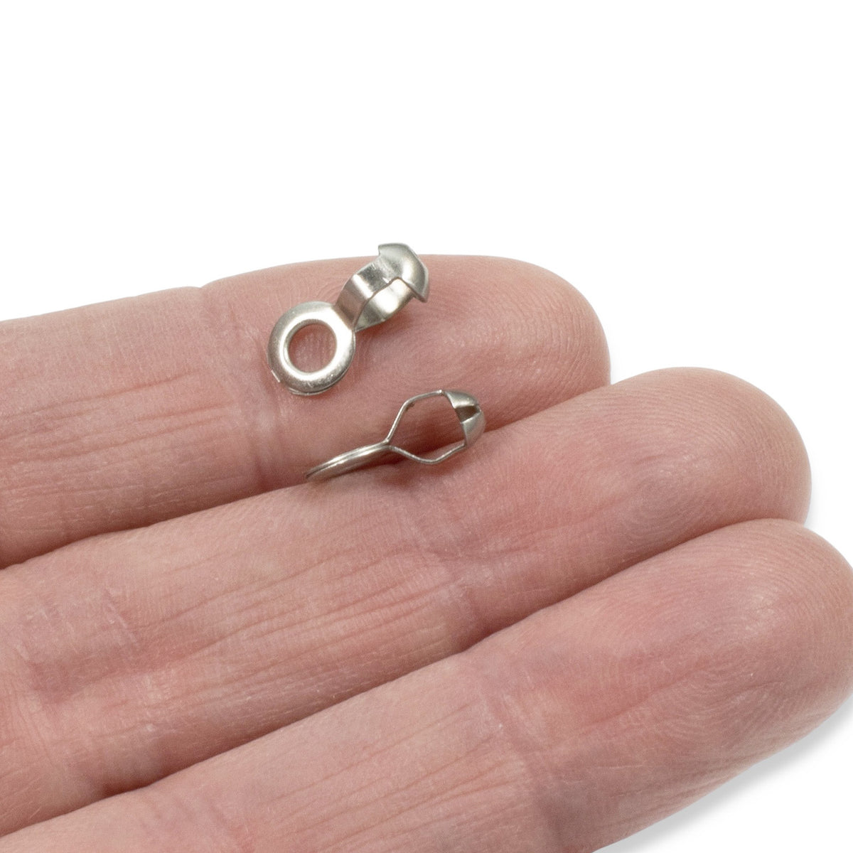 Chain Loop Adapter 50 Stainless Steel Loop Connectors -Fits #6 Ball Chain