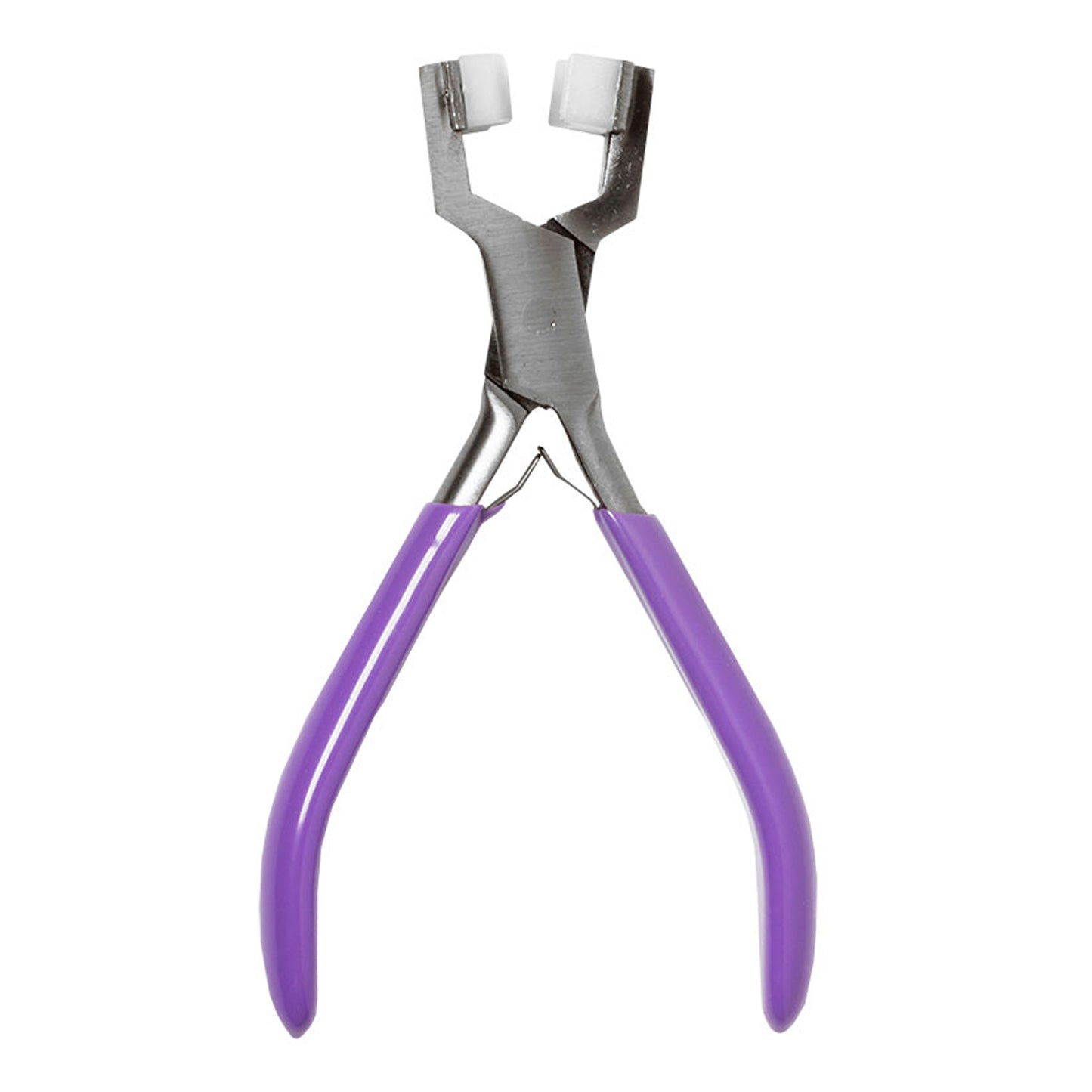 Nylon Jaw Forming Pliers - Jewelry Tool with Padded Purple Handles - 1 Piece