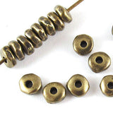 Antique Brass 5mm Nugget Spacer, TierraCast Pewter Beads 25/Pkg
