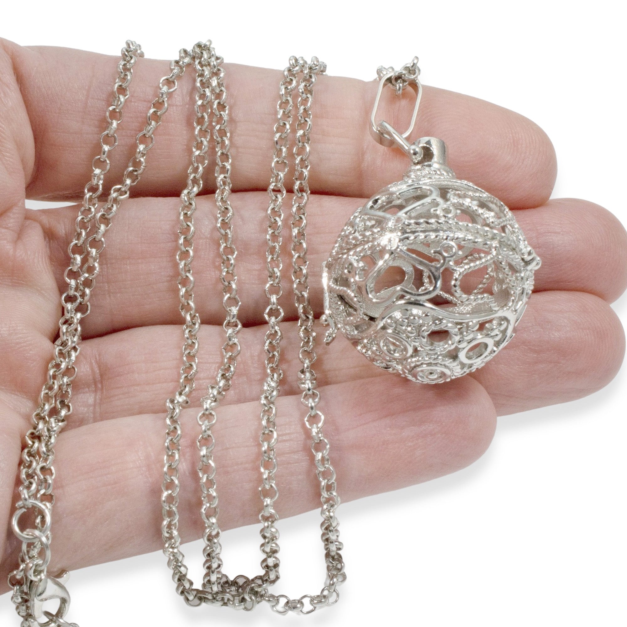 Crystal Memory Locket Necklace - Living Floating Charm | ...