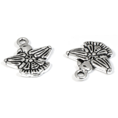 4 Thunderbird Charms - TierraCast Pewter - Transformative Spiritual DIY Jewelry