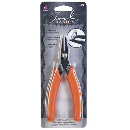 Split Ring Pliers - Padded Handles - Comfort Grip - Carbon Steel Jewelry Tool - Handy Craft Gift