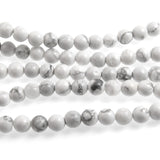 White Howlite Beads