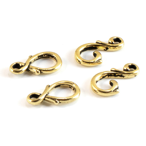 Vine Hook and Eye Clasps